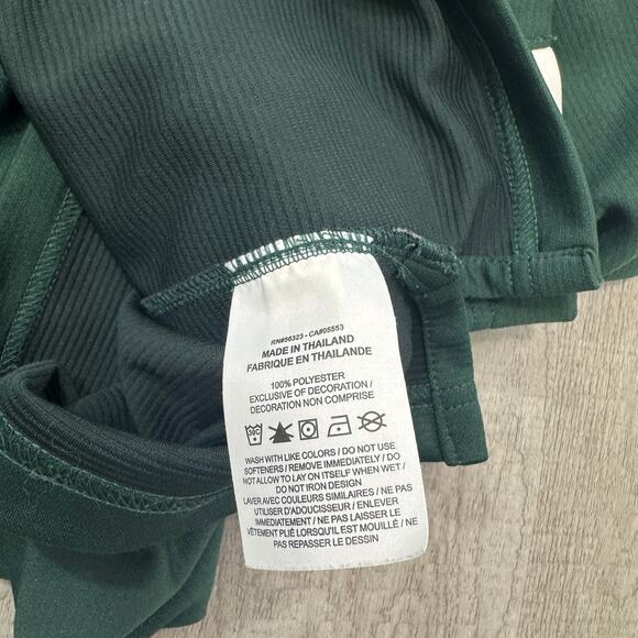 Nike Michigan State Spartans 1/4 Zip Men's Small Green Sweatshirt MSU Sparty - Picture 5 of 8